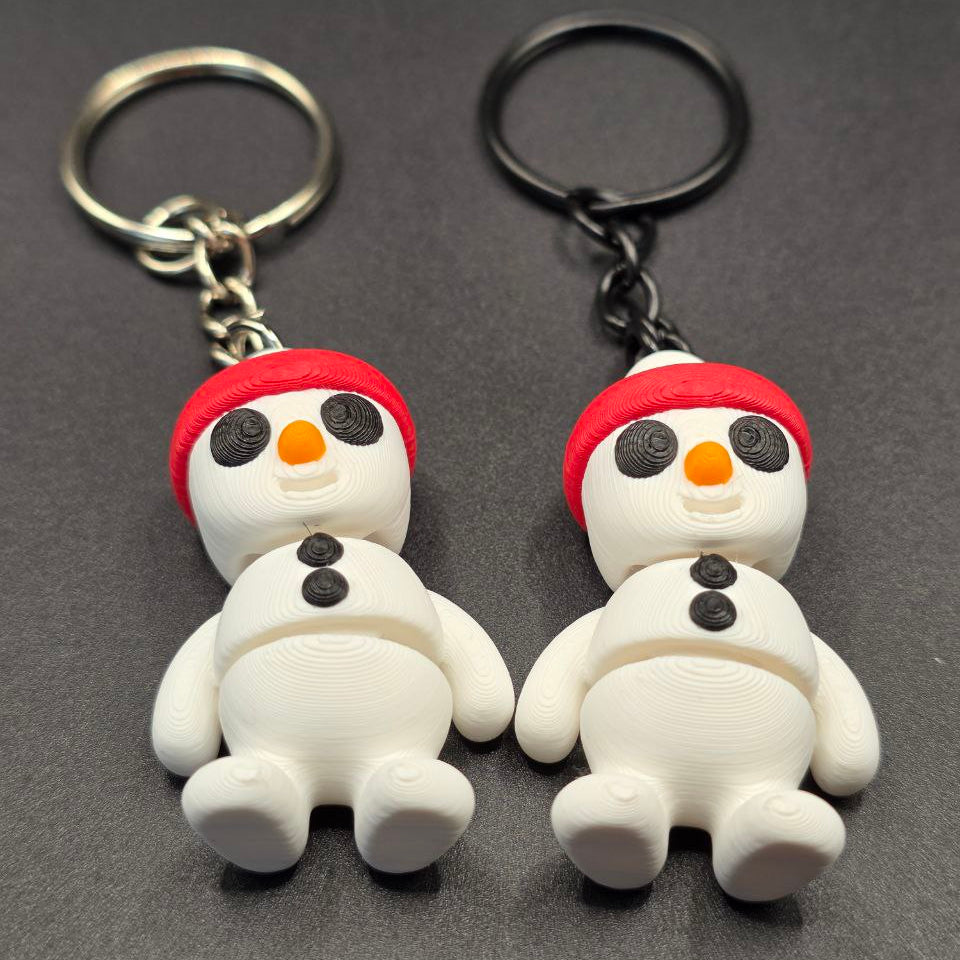 Schlüsselanhänger "Schneemann"